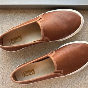 Keds Brown Slip-On Sneakers